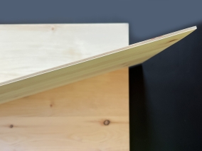 Holzplatte furniert / MDF Kern